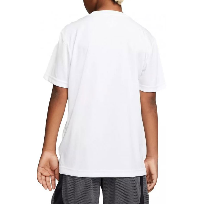 JORDAN Jumpman Logo Dri-FIT Tee (954293-001)ΠΑΙΔΙΚΟ T-SHIRT ΛΕΥΚΟ