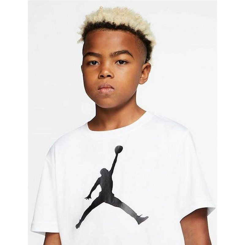 JORDAN Jumpman Logo Dri-FIT Tee (954293-001)ΠΑΙΔΙΚΟ T-SHIRT ΛΕΥΚΟ