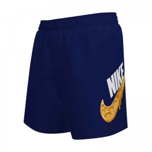 Nike Swim Breaker Brief Lined 4IN Volley Just Do It (NESSF792-440)ΠΑΙΔΙΚΟ ΜΑΓΙΟ/ΣΟΡΤΣ ΜΠΛΕ