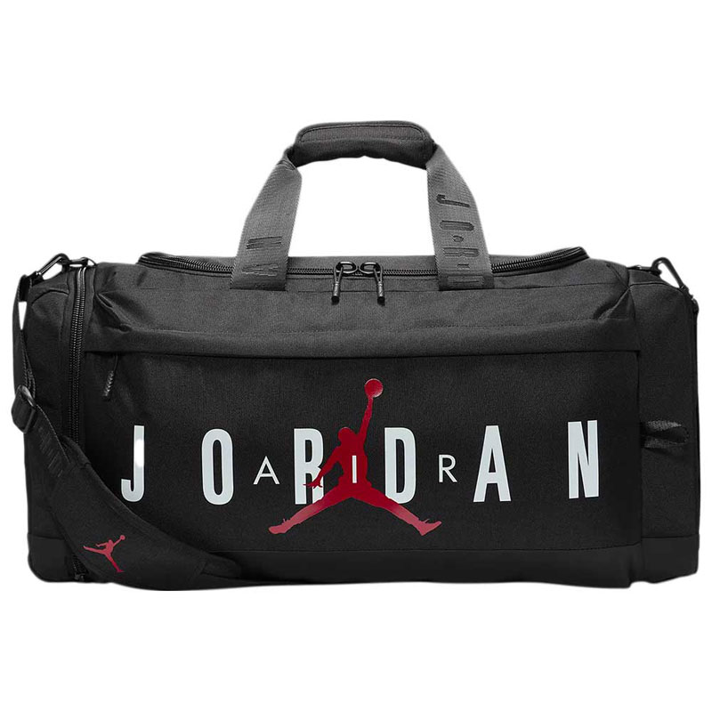 Jordan Air Jordan Duffle Bag (MM0920-023)Τσάντα Ώμου για Γυμναστήριο Μαύρη