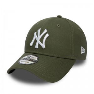 NEW ERA NEW YORK YANKEES ESSENTIAL GREEN 9FORTY CAP Χακί (80636010) NEW ERA NEW YORK YANKEES ESSENTIAL GREEN 9FORTY CAP Χακί (80636010)