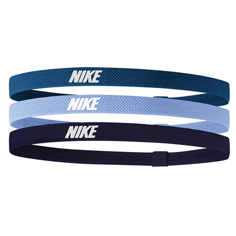 Nike Elastic Headbands 2.0 3-Pack (N.100.4529-430)ΑΘΛΗΤΙΚΑ ΠΕΡΙΜΕΤΩΠΙΑ 3 ΤΕΜΑΧΙΑ INDUSTRIAL BLUE/UNIVERSITY BLUE/PURPLE INK