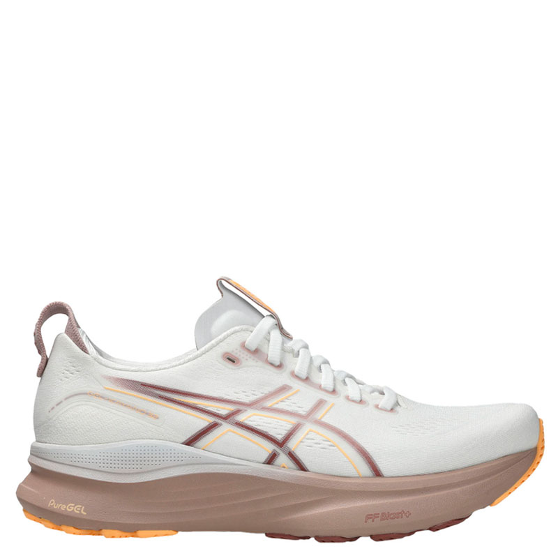ASICS GEL-KAYANO 32 (1012B838-101)ΓΥΝΑΙΚΕΙΑ ΠΑΠΟΥΤΣΙΑ RUNNING White/Orange Glow
