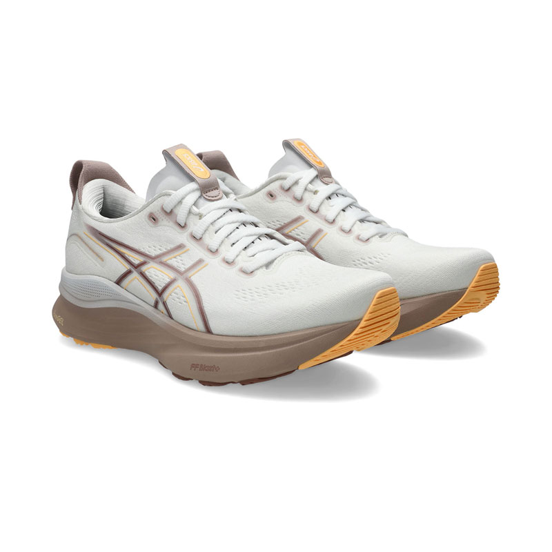 ASICS GEL-KAYANO 32 (1012B838-101)ΓΥΝΑΙΚΕΙΑ ΠΑΠΟΥΤΣΙΑ RUNNING White/Orange Glow