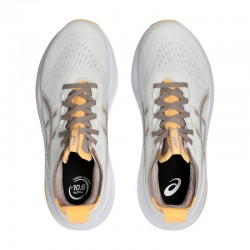 ASICS GEL-NIMBUS 27 (1012B753-103)ΓΥΝΑΙΚΕΙΑ ΠΑΠΟΥΤΣΙΑ RUNNING White/Fawn