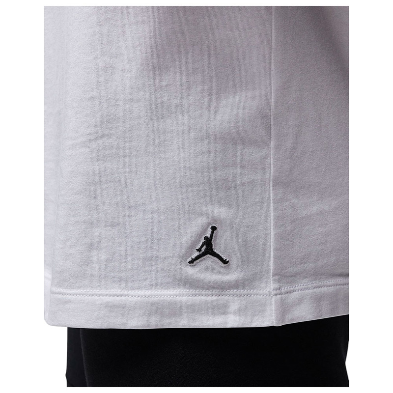 Jordan Flight Base Tee 2-Pack (JM0625-001)Ανδρική κοντομάνικη μπλούζα Λευκη 2 Τεμαχια