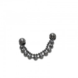 Crocs Jibbitz™Double Black Gem Chain (10014742-UNC)ΔΙΑΚΟΣΜΗΤΙΚΑ ΓΙΑ ΣΑΜΠΟ ΜΑΥΡΟ