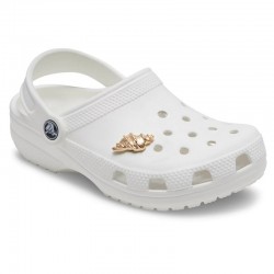 Crocs Jibbitz™ charms Gold Sea Shell (10011620-UNC)ΔΙΑΚΟΣΜΗΤΙΚΑ ΓΙΑ ΣΑΜΠΟ ΧΡΥΣΟ