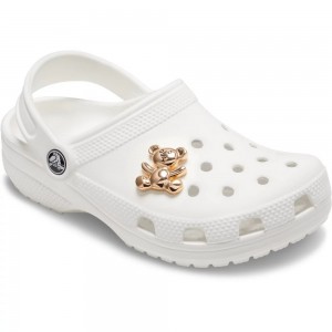 Crocs Jibbitz™ charms Gold Teddy Bear (10011085-UNC)ΔΙΑΚΟΣΜΗΤΙΚΑ ΓΙΑ ΣΑΜΠΟ ΧΡΥΣΟ