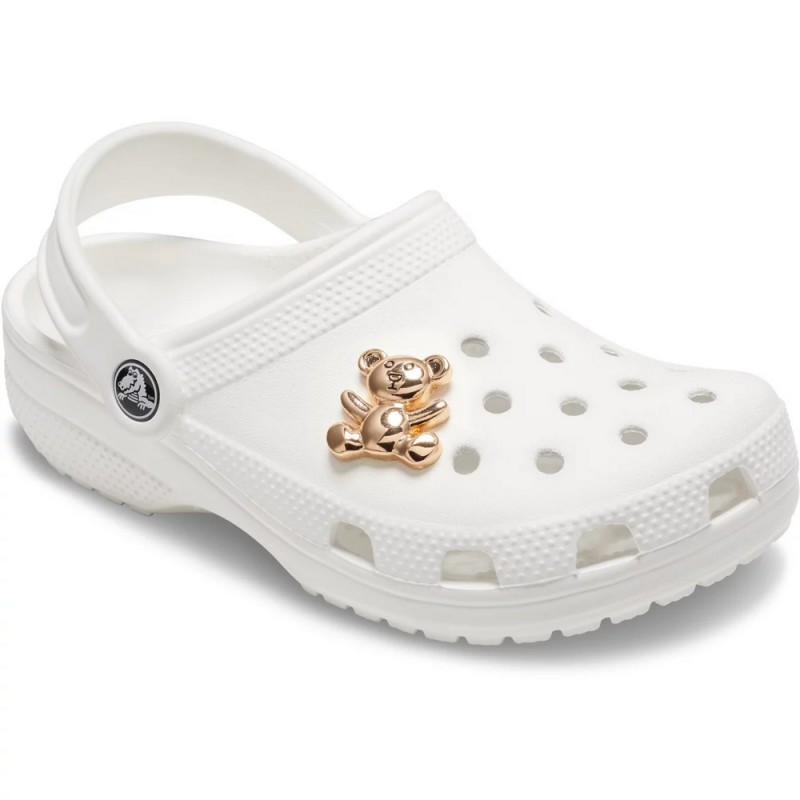 Crocs Jibbitz™ charms Gold Teddy Bear (10011085-UNC)ΔΙΑΚΟΣΜΗΤΙΚΑ ΓΙΑ ΣΑΜΠΟ ΧΡΥΣΟ