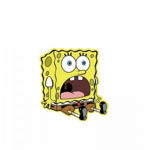 Crocs Jibbitz™ charms Spongebob Shock (10013557-UNC)ΔΙΑΚΟΣΜΗΤΙΚΑ ΓΙΑ ΣΑΜΠΟ ΚΙΤΡΙΝΟ
