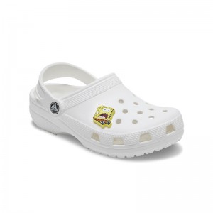 Crocs Jibbitz™ charms Spongebob Shock (10013557-UNC)ΔΙΑΚΟΣΜΗΤΙΚΑ ΓΙΑ ΣΑΜΠΟ ΚΙΤΡΙΝΟ