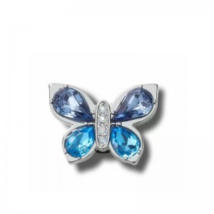 CROCS Jibbitz™ Charms Blue Gem Butterfly (10013443-UNC)ΔΙΑΚΟΣΜΗΤΙΚΑ ΓΙΑ ΣΑΜΠΟ ΑΣΗΜΙ