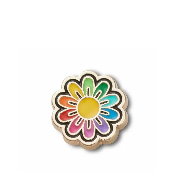 Crocs Jibbitz Festival Gold Rainbow Daisy (10013431-UNC)ΔΙΑΚΟΣΜΗΤΙΚΑ ΓΙΑ ΣΑΜΠΟ ΠΟΛΥΧΡΩΜΟ