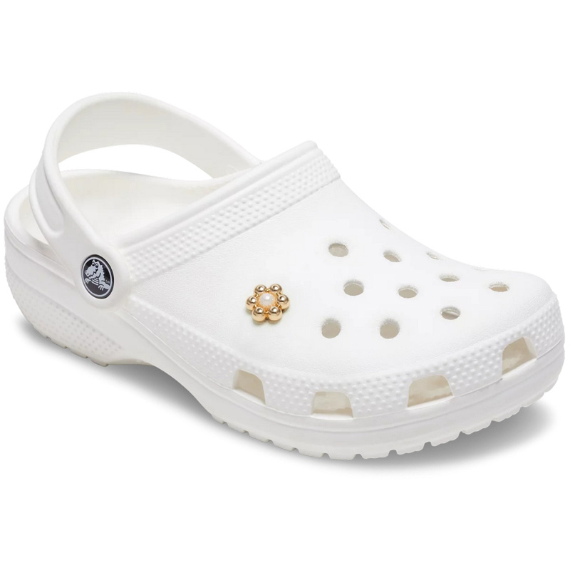 Crocs Jibbitz Gold and Pearl Tiny Flower (10014454-UNC)ΔΙΑΚΟΣΜΗΤΙΚΑ ΓΙΑ ΣΑΜΠΟ ΧΡΥΣΑ
