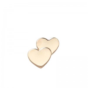 Crocs Jibbitz Gold Double Heart (10009601-UNC)ΔΙΑΚΟΣΜΗΤΙΚΑ ΓΙΑ ΣΑΜΠΟ ΧΡΥΣΟ