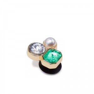 Crocs Jibbitz™ charms Green Gem Cluster (10014460-UNC)ΔΙΑΚΟΣΜΗΤΙΚΑ ΓΙΑ ΣΑΜΠΟ ΠΡΑΣΙΝΑ