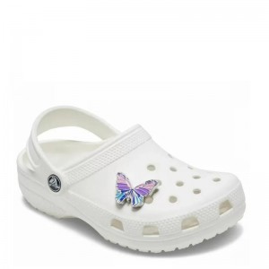 CROCS JIBBITZ MULTI PURPLE BUTTERFLY (10011089-UNC)ΔΙΑΚΟΣΜΗΤΙΚΑ ΓΙΑ ΣΑΜΠΟ ΠΟΛΥΧΡΩΜΑ