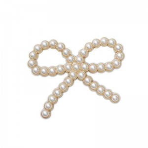 Crocs Jibbitz™ charms Pearl Bow (10012985-UNC)ΔΙΑΚΟΣΜΗΤΙΚΑ ΓΙΑ ΣΑΜΠΟ ΠΟΛΥΧΡΩΜΑ