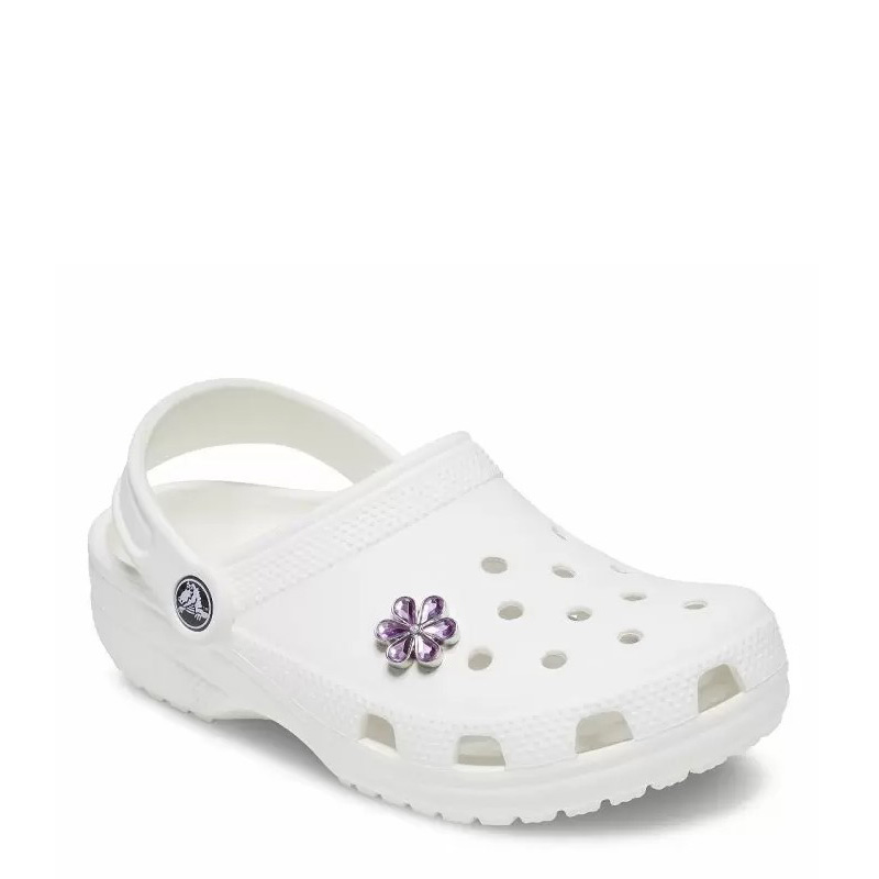 Crocs Jibbitz Purple Blinged Out Daisy (10012296-UNC)ΔΙΑΚΟΣΜΗΤΙΚΑ ΓΙΑ ΣΑΜΠΟ ΜΩΒ