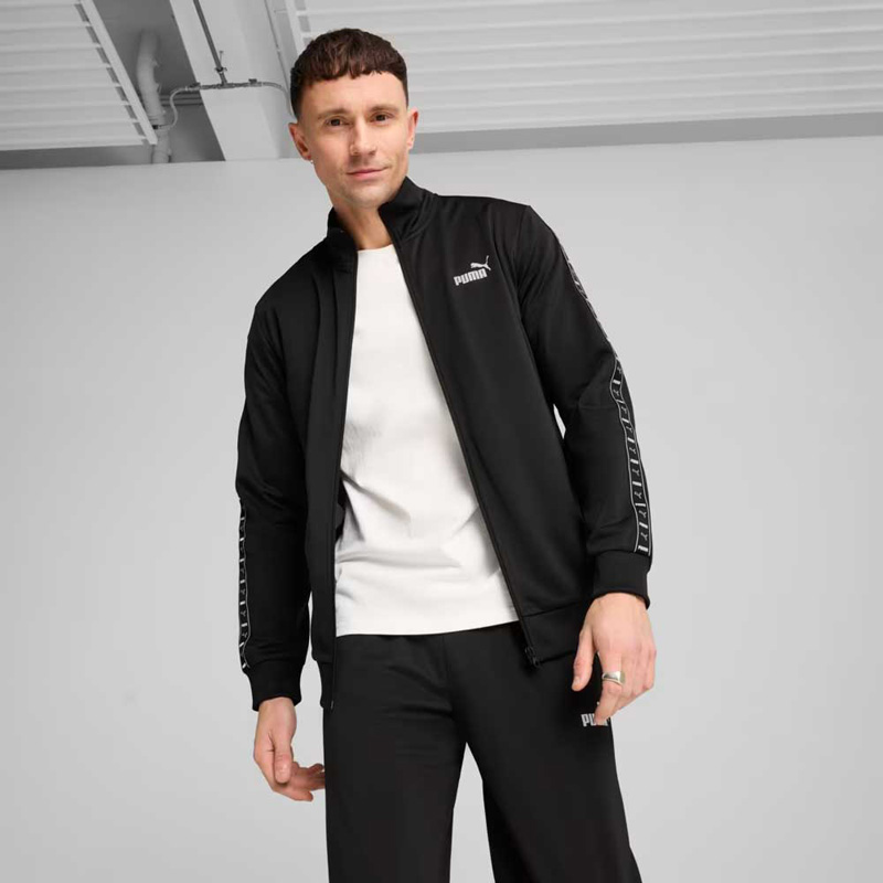 Puma Poly Tape Suit (684853-01)ΑΝΔΡΙΚΟ ΣΕΤ ΦΟΡΜΕΣ ΜΑΥΡΟ