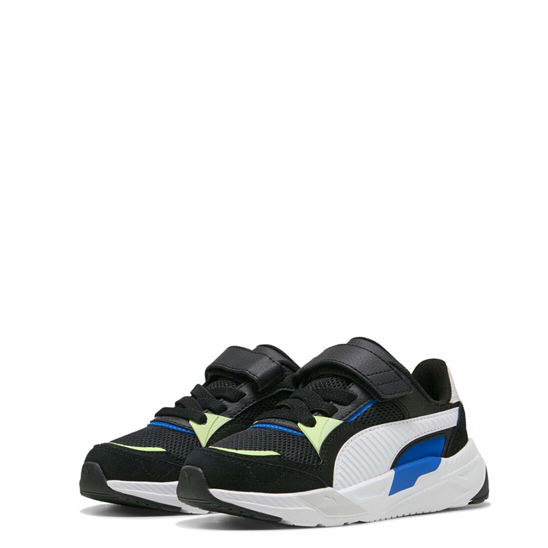 Puma Kids Trinity 2 AC+ PS (401491-08)ΠΑΙΔΙΚΑ ΠΑΠΟΥΤΣΙΑ ΜΑΥΡΟ/ΛΕΥΚΟ/ΜΠΛΕ