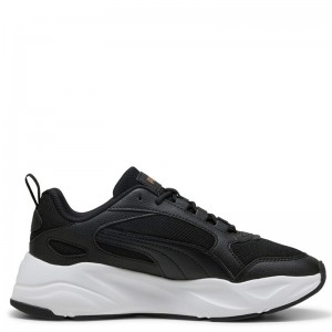 PUMA CASSIA 2.0 WMNS (402676-01)ΓΥΝΑΙΚΕΙΑ ΠΑΠΟΥΤΣΙΑ ΜΑΥΡΟ/ΧΡΥΣΟ