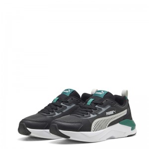 Puma  X-Ray 3 LT JR (401493-05)ΠΑΙΔΙΚΑ ΠΑΠΟΥΤΣΙΑ Dusky Gray/Glacial Gray