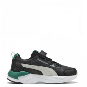 Puma X-Ray 3 LT AC PS (401494-05)ΠΑΙΔΙΚΑ ΠΑΠΟΥΤΣΙΑ Dusky Gray/Glacial Gray