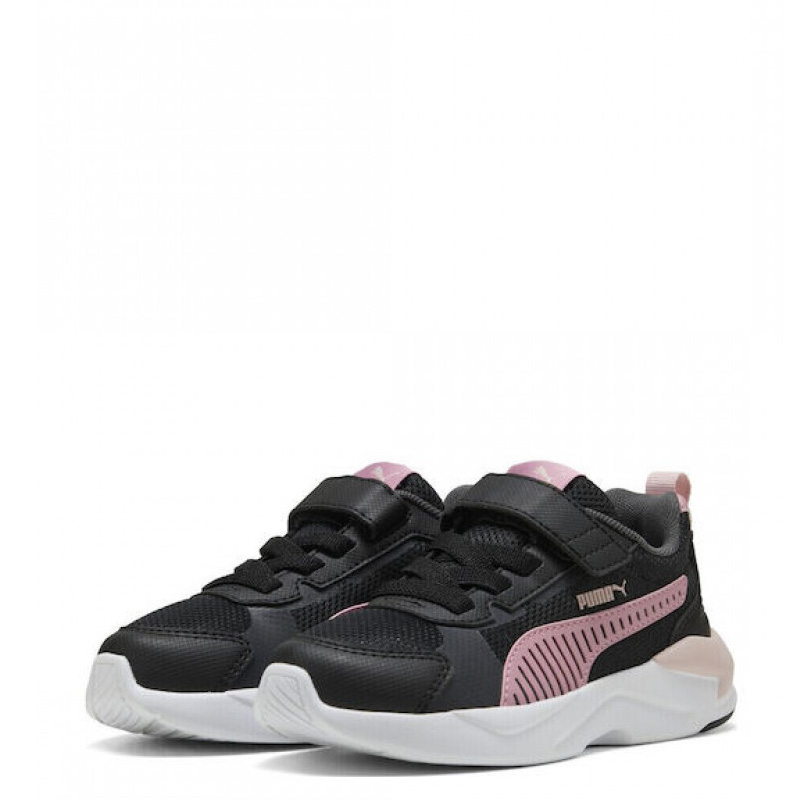Puma X-Ray 3 LT AC PS (401494-07)ΠΑΙΔΙΚΑ ΠΑΠΟΥΤΣΙΑ Black/Poised Pink
