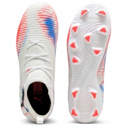 PUMA FUTURE 8 MATCH FG/AG JR (108614-01)Παιδικά Ποδοσφαιρικά Παπούτσια με Τάπες Λευκά