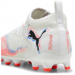 PUMA FUTURE 8 MATCH FG/AG JR (108614-01)Παιδικά Ποδοσφαιρικά Παπούτσια με Τάπες Λευκά
