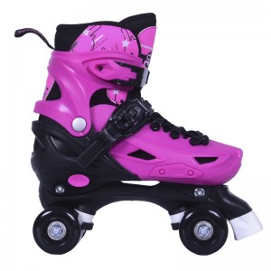 Αθλοπαιδιά Inline / Quad Αυξομειούμενα Rollers  2 σε 1 ΡΟΖ (002.10306/INLR/ΡΟΖ)