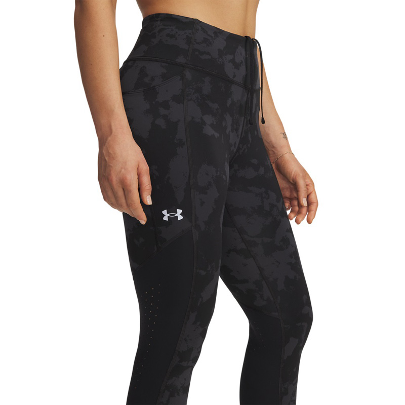 Under Armour UA Fly Fast Ankle Prt Tights II (1369772-009)ΓΥΝΑΙΚΕΙΟ ΚΟΛΑΝ Black/Reflective