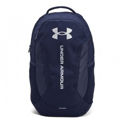 UNDER ARMOUR HUSTLE 6.0 BACKPACK (1384672-411)ΣΑΚΙΔΙΟ ΠΛΑΤΗΣ Midnight Navy/Midnight