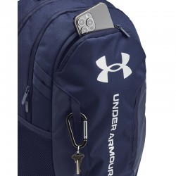 UNDER ARMOUR HUSTLE 6.0 BACKPACK (1384672-411)ΣΑΚΙΔΙΟ ΠΛΑΤΗΣ Midnight Navy/Midnight
