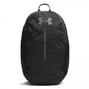 Under Armour Hustle Lite Backpack (6000399-001)ΤΣΑΝΤΑ ΠΛΑΤΗΣ 26 ΛΙΤΡΑ Black/Castlerock Under Armour Hustle Lite Backpack (6000399-001)ΤΣΑΝΤΑ ΠΛΑΤΗΣ 26 ΛΙΤΡΑ Black/Castlerock