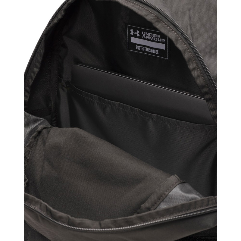 Under Armour Hustle Lite Backpack (6000399-001)ΤΣΑΝΤΑ ΠΛΑΤΗΣ 26 ΛΙΤΡΑ Black/Castlerock