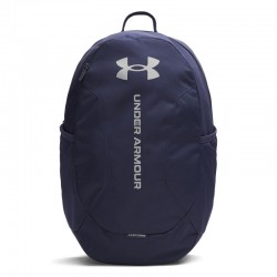 Under Armour Hustle Lite Backpack (6000399-410)ΤΣΑΝΤΑ ΠΛΑΤΗΣ 26 ΛΙΤΡΑ Midnight Navy/Steel