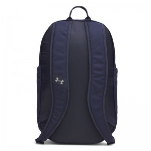 Under Armour Hustle Lite Backpack (6000399-410)ΤΣΑΝΤΑ ΠΛΑΤΗΣ 26 ΛΙΤΡΑ Midnight Navy/Steel Under Armour Hustle Lite Backpack (6000399-410)ΤΣΑΝΤΑ ΠΛΑΤΗΣ 26 ΛΙΤΡΑ Midnight Navy/Steel