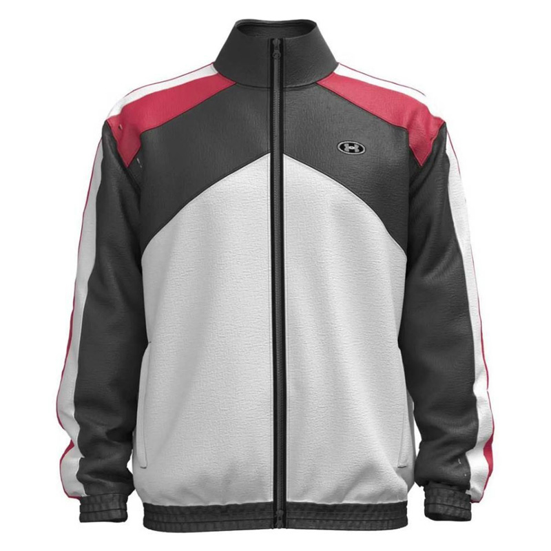 Under Armour Icon Woven Track Jacket (6003978-100)ΑΝΔΡΙΚΗ ΖΑΚΕΤΑ White/Black/White