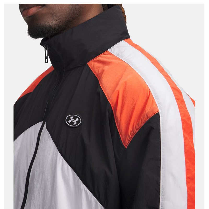 Under Armour Icon Woven Track Jacket (6003978-100)ΑΝΔΡΙΚΗ ΖΑΚΕΤΑ White/Black/White