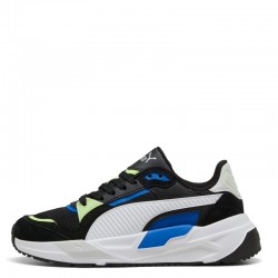 PUMA Trinity 2 JR (401490-08)ΠΑΙΔΙΚΑ ΠΑΠΟΥΤΣΙΑ ΛΕΥΚΟ/ΜΑΥΡΟ
