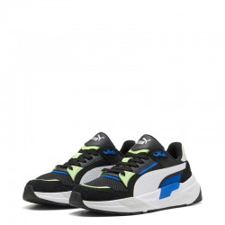 PUMA Trinity 2 JR (401490-08)ΠΑΙΔΙΚΑ ΠΑΠΟΥΤΣΙΑ ΛΕΥΚΟ/ΜΑΥΡΟ