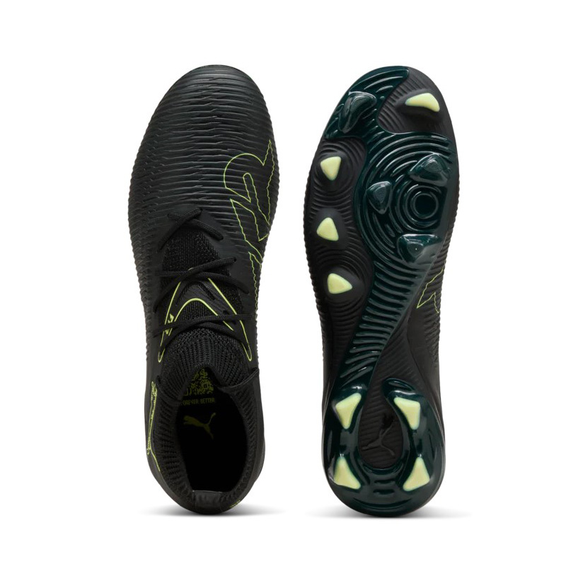 PUMA FUTURE 8 MATCH FG/AG (108593-02)ΑΝΔΡΙΚΑ ΠΑΠΟΥΤΣΙΑ ΠΟΔΟΣΦΑΙΡΟΥ ΜΕ ΤΑΠΕΣ Black/Fizzy Light
