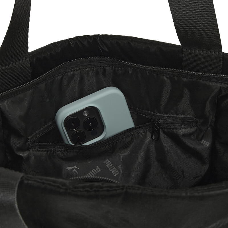 PUMA Up Shopper Bag (091291-04)ΓΥΝΑΙΚΕΙΑ ΤΣΑΝΤΑ Black/metallic gold
