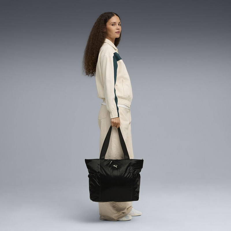 PUMA Up Shopper Bag (091291-04)ΓΥΝΑΙΚΕΙΑ ΤΣΑΝΤΑ Black/metallic gold