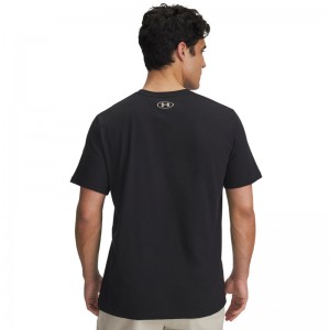 Under Armour Sportstyle Left Chest (1326799-003)ΑΝΔΡΙΚΟ T-SHIRT Black/City Khaki Under Armour Sportstyle Left Chest (1326799-003)ΑΝΔΡΙΚΟ T-SHIRT Black/City Khaki