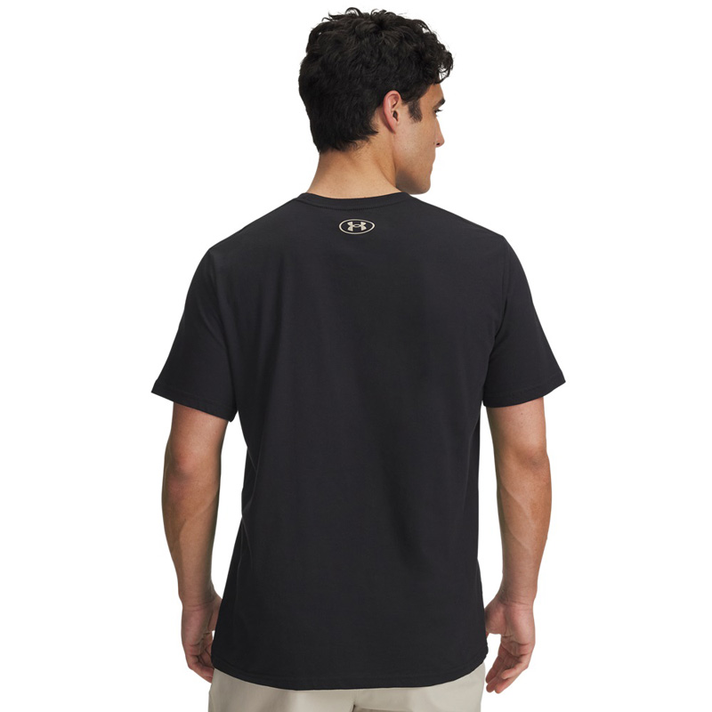 Under Armour Sportstyle Left Chest (1326799-003)ΑΝΔΡΙΚΟ T-SHIRT Black/City Khaki