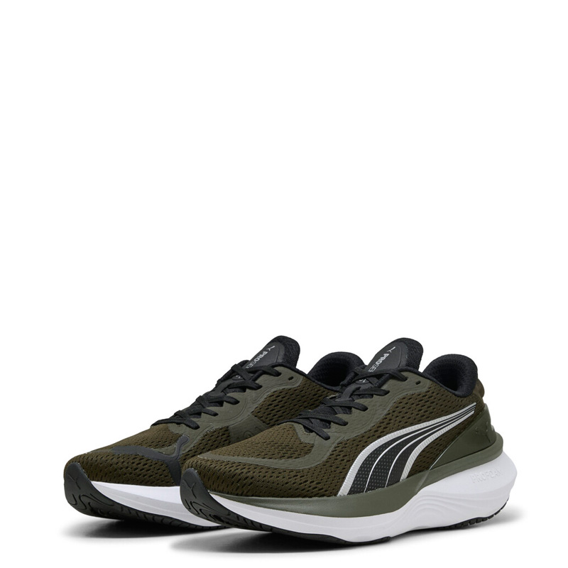 Puma Scend Pro 2 (310779-13)ΑΝΔΡΙΚΑ ΠΑΠΟΥΤΣΙΑ RUNNING Dark Olive/ Black